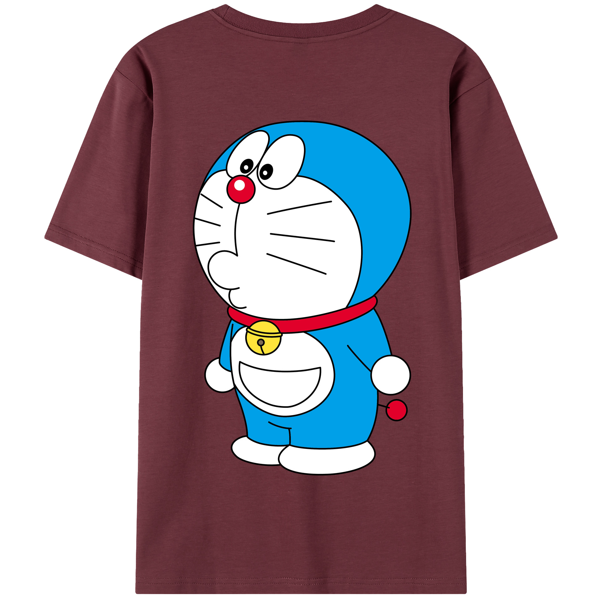 （画像用） ドラえもん Doraemon 綿100％半袖Tシャツ（背面プリント）
